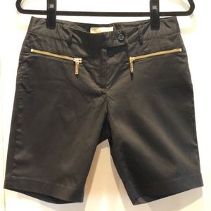 Michael Kors Black Bermuda Shorts